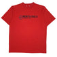 Mens Red North Sails Spellout Short Sleeve T Shirt
