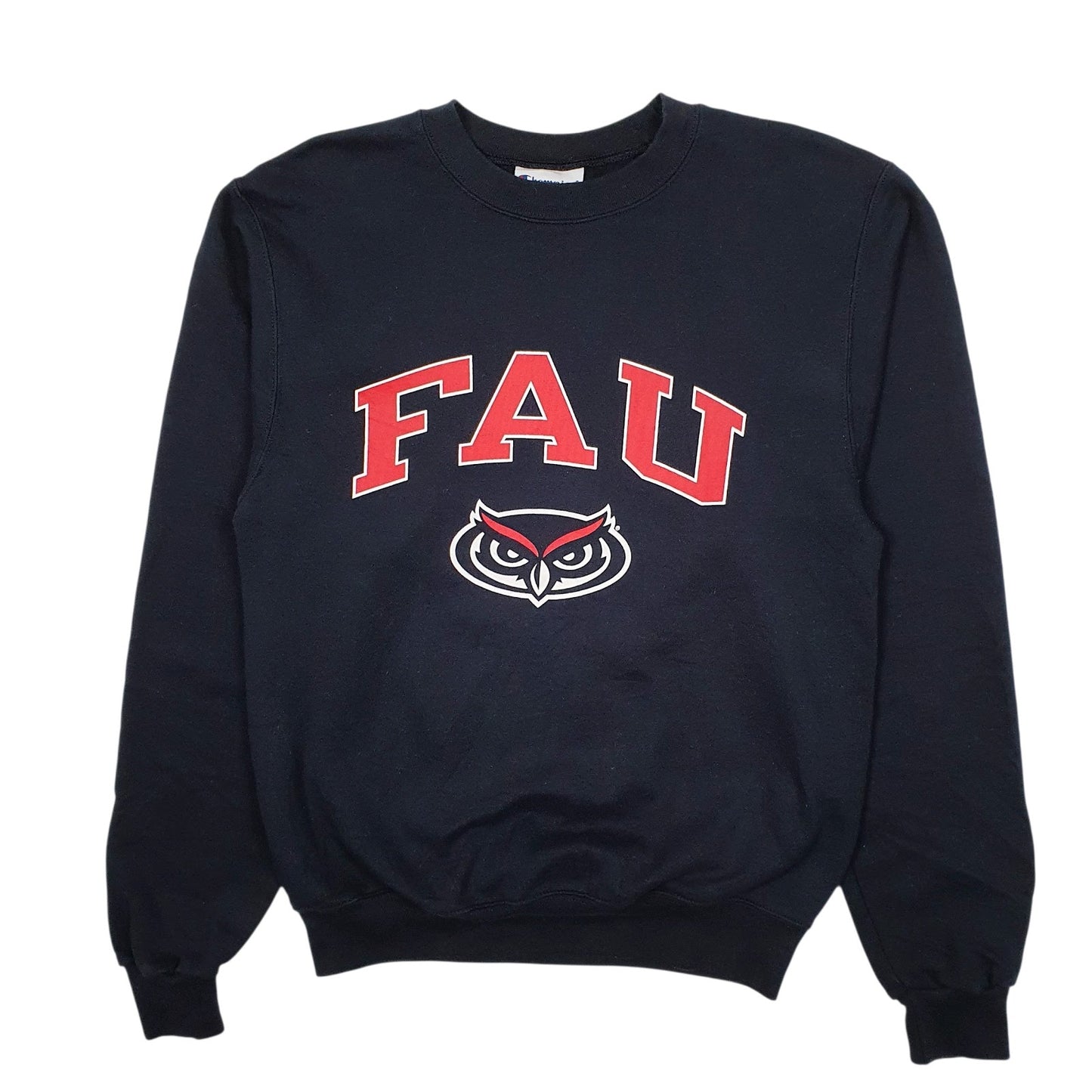 Mens Navy Champion FAU Crewneck Jumper