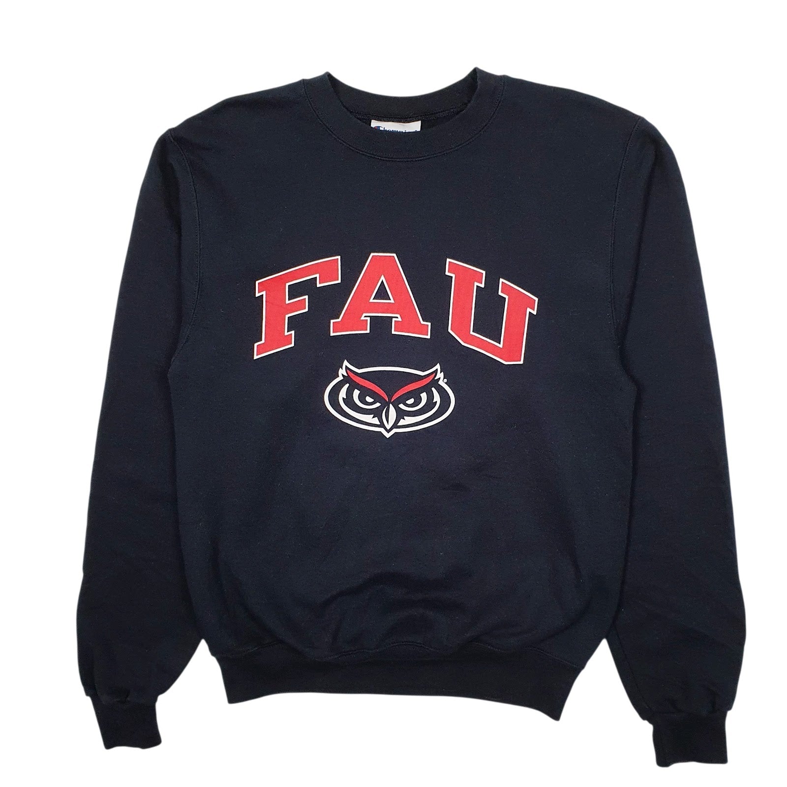 Mens Navy Champion FAU Crewneck Jumper