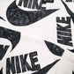Womens White Nike  Crewneck Jumper