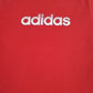 Mens Red Adidas Vintage 00s Spellout  T Shirt