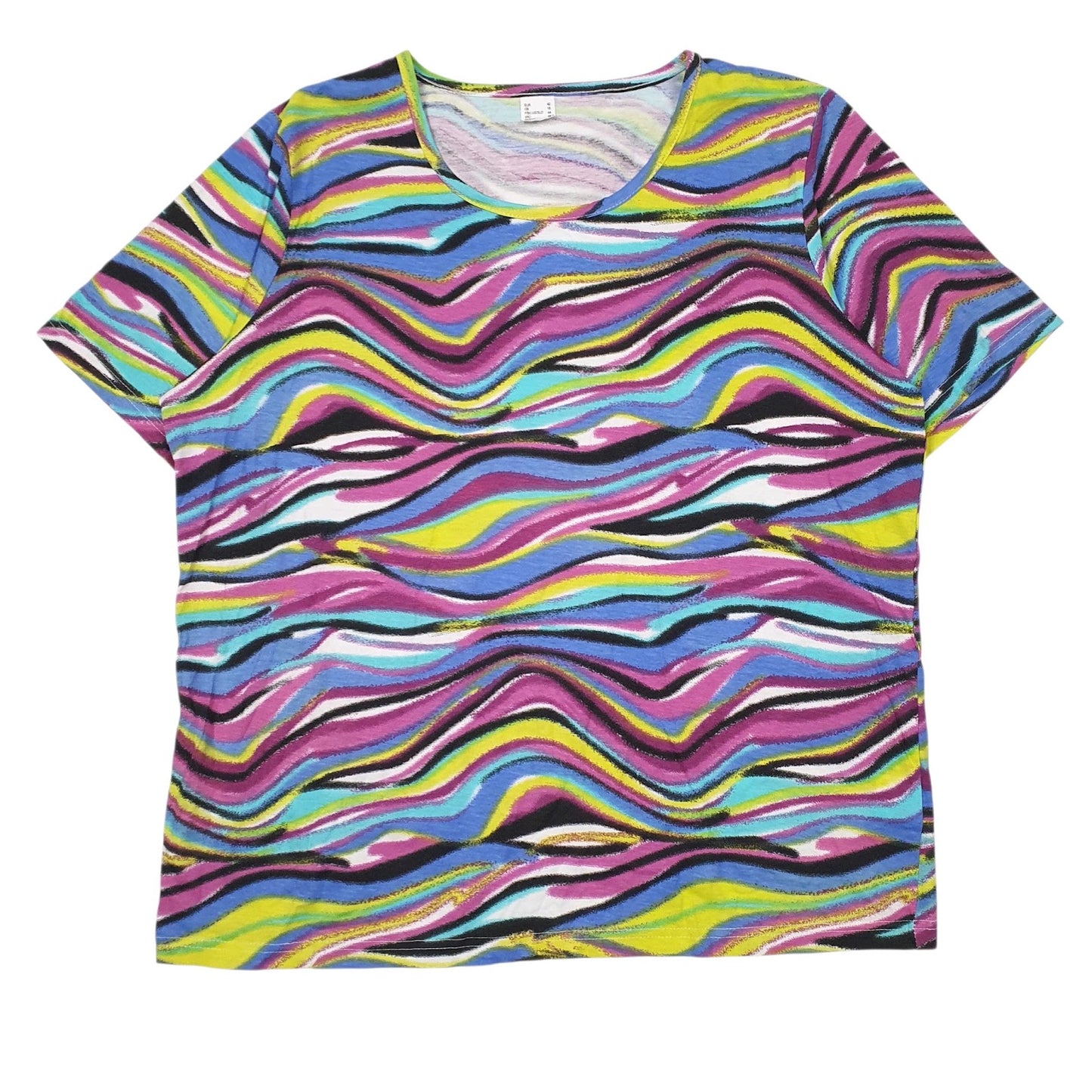 Womens Purple Unbranded  Short Sleeve T Shirt