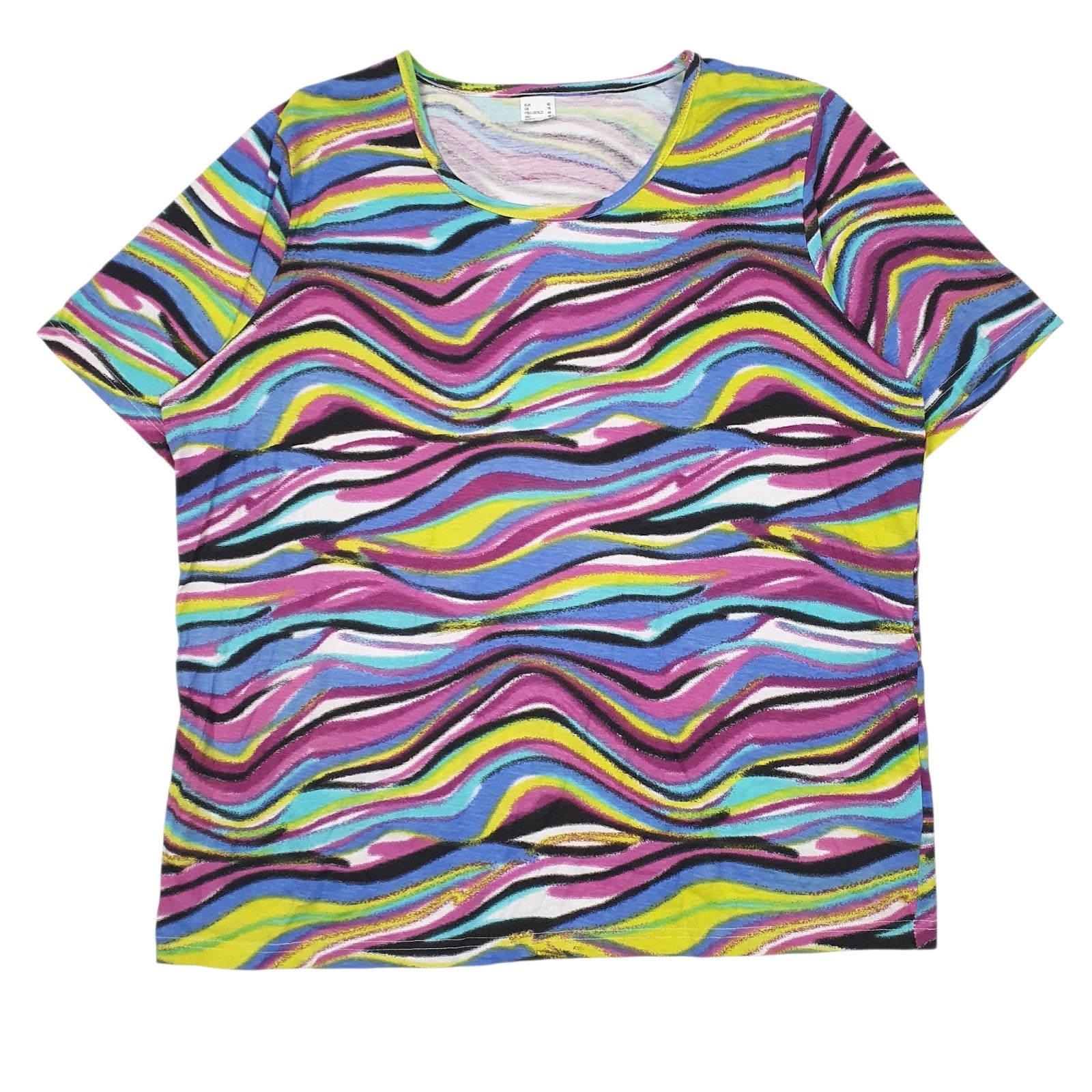 Womens Purple Unbranded  Short Sleeve T Shirt