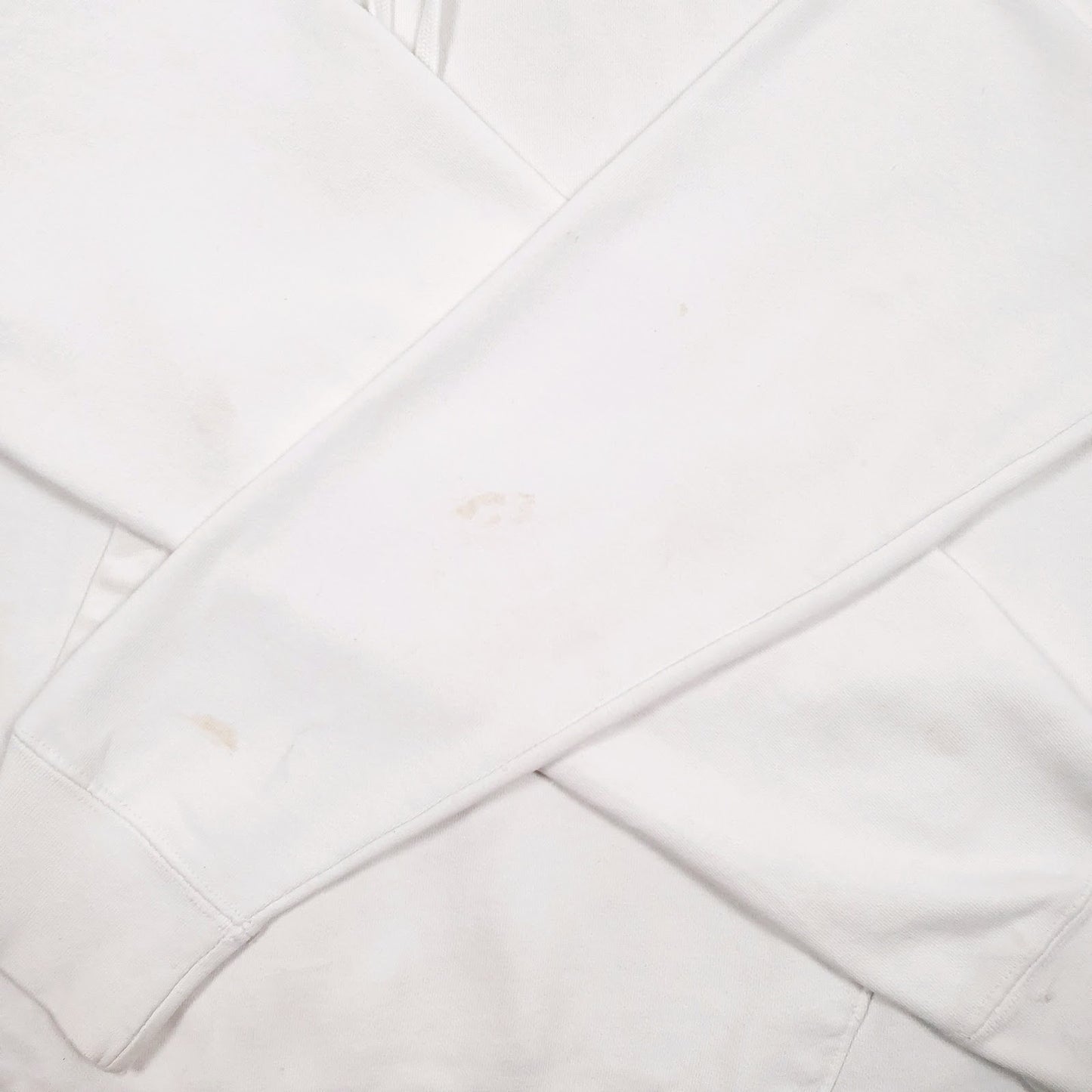 Mens White Champion  Hoodie Jumper