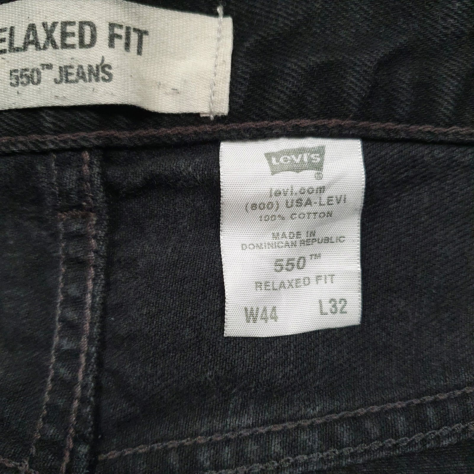 Mens Black Levis   Jeans