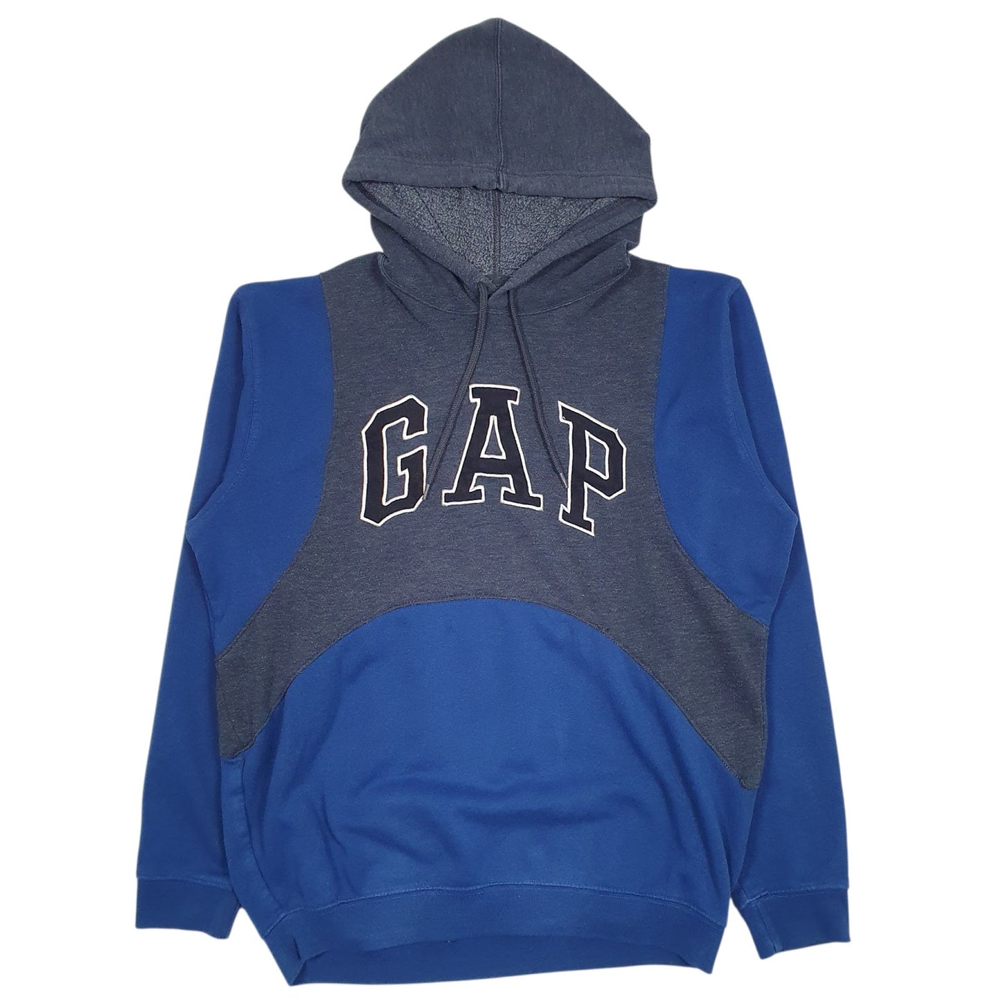 Womens Blue Gap Spellout Hoodie Jumper