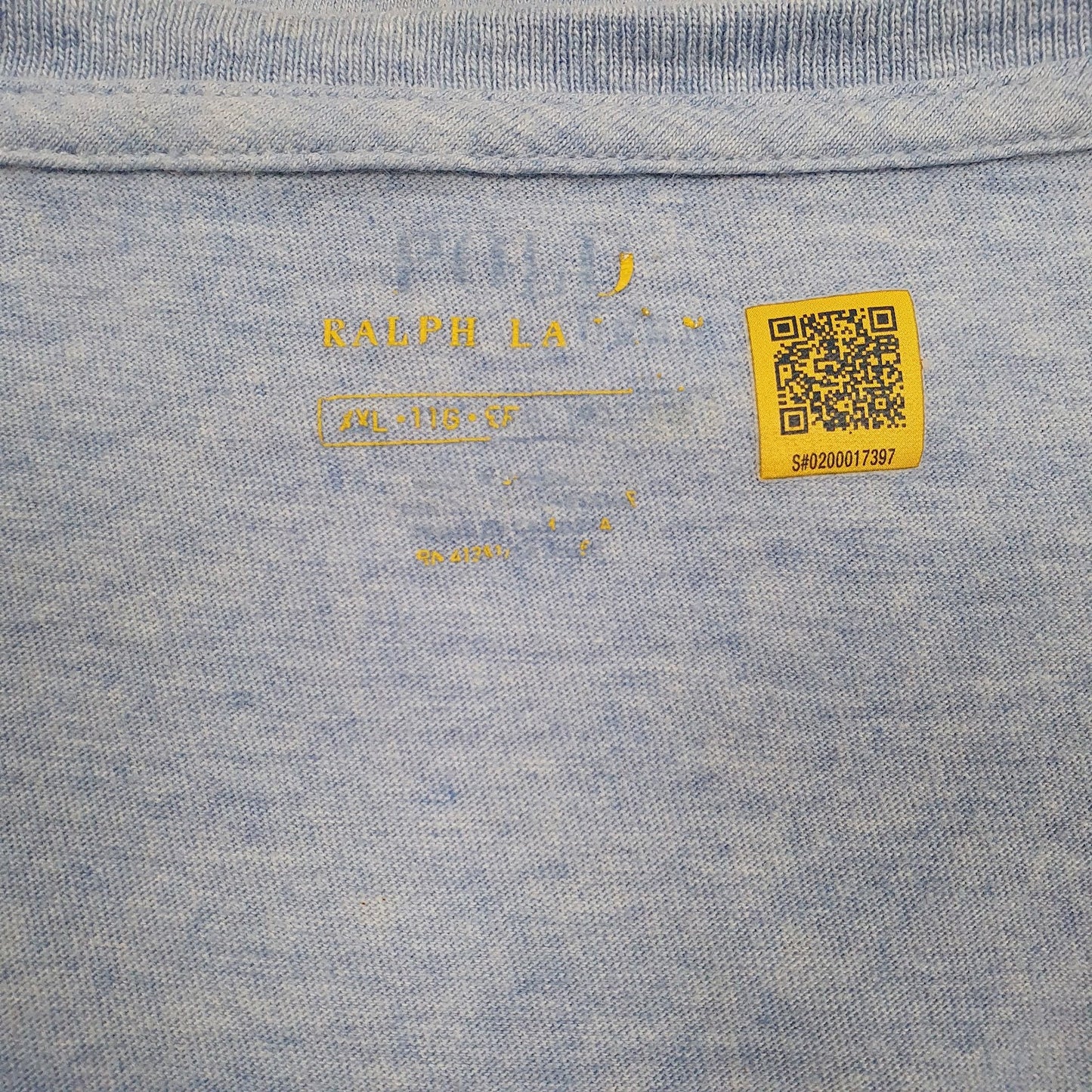 Mens Blue Polo Ralph Lauren   T Shirt