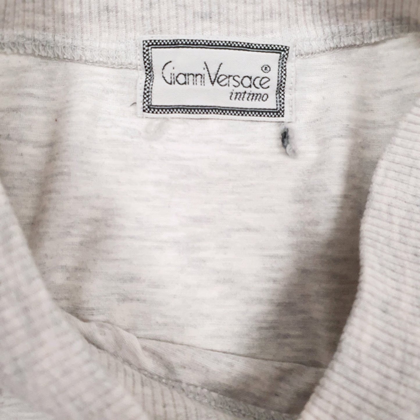 Mens Grey Versace Vintage  T Shirt