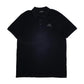 Mens Black Kappa  Short Sleeve Polo Shirt