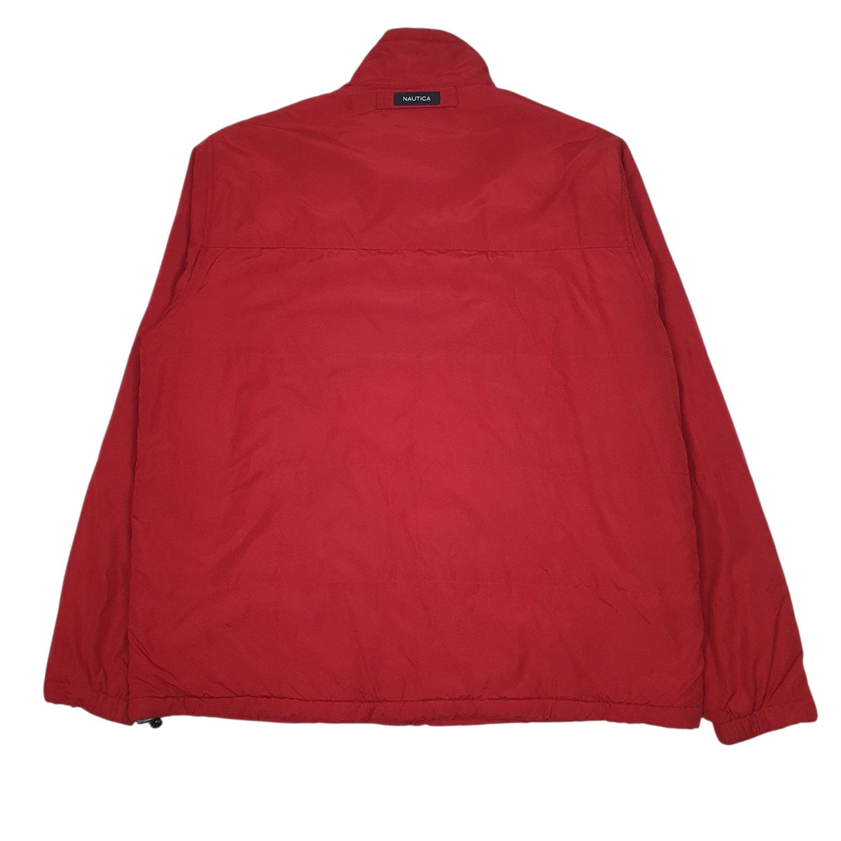 Mens Red Nautica Fleece Lined  Coat