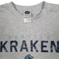 Mens Grey NHL Seattle Kraken Crewneck Jumper