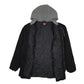 Mens Black Wrangler Hoodie Chore  Coat