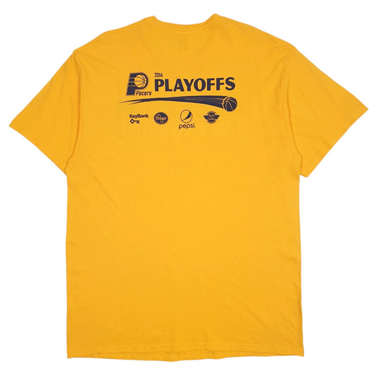 Mens Yellow Delta Blue Collar Gold Swagger  T Shirt