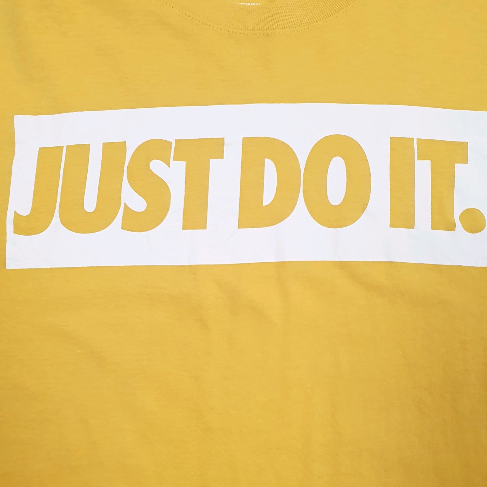 Mens Yellow Nike   T Shirt