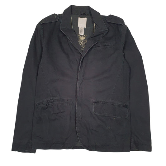 Womens Black Diesel Military  Coat