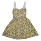 Womens Yellow Camomilla Skater  Dress
