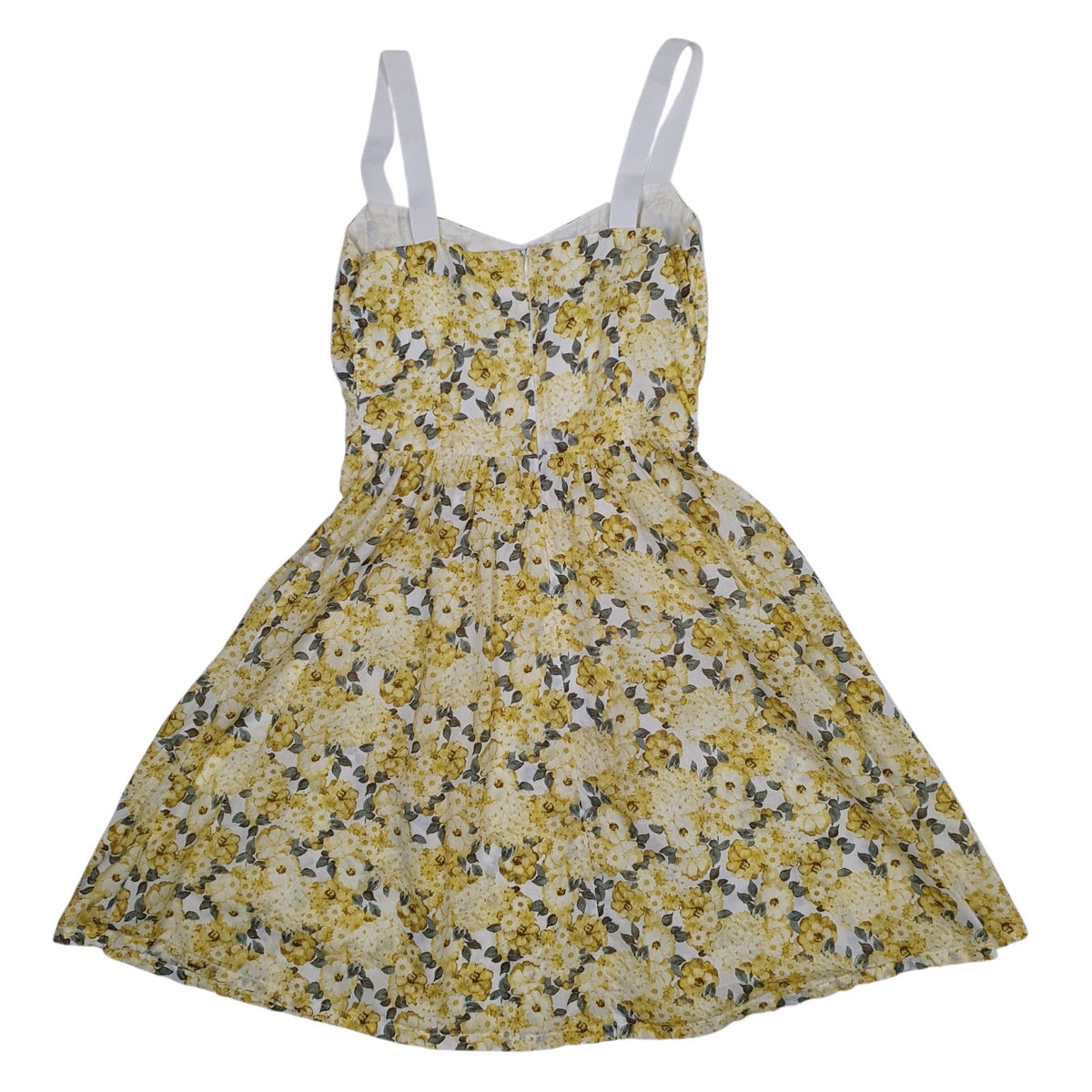 Womens Yellow Camomilla Skater  Dress