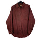 Mens Red Siennus  Long Sleeve Shirt
