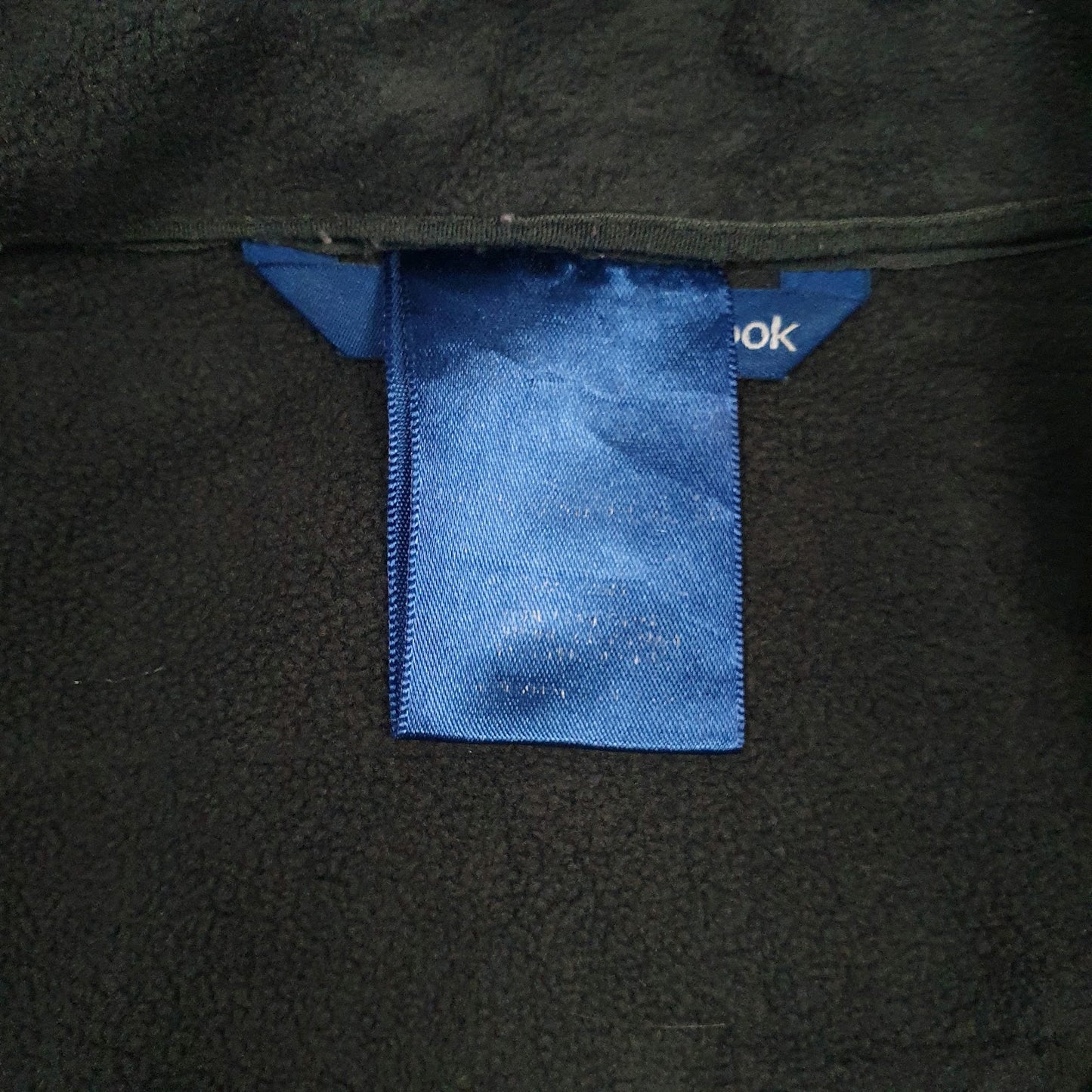 Mens Black Reebok  Full Zip Jumper