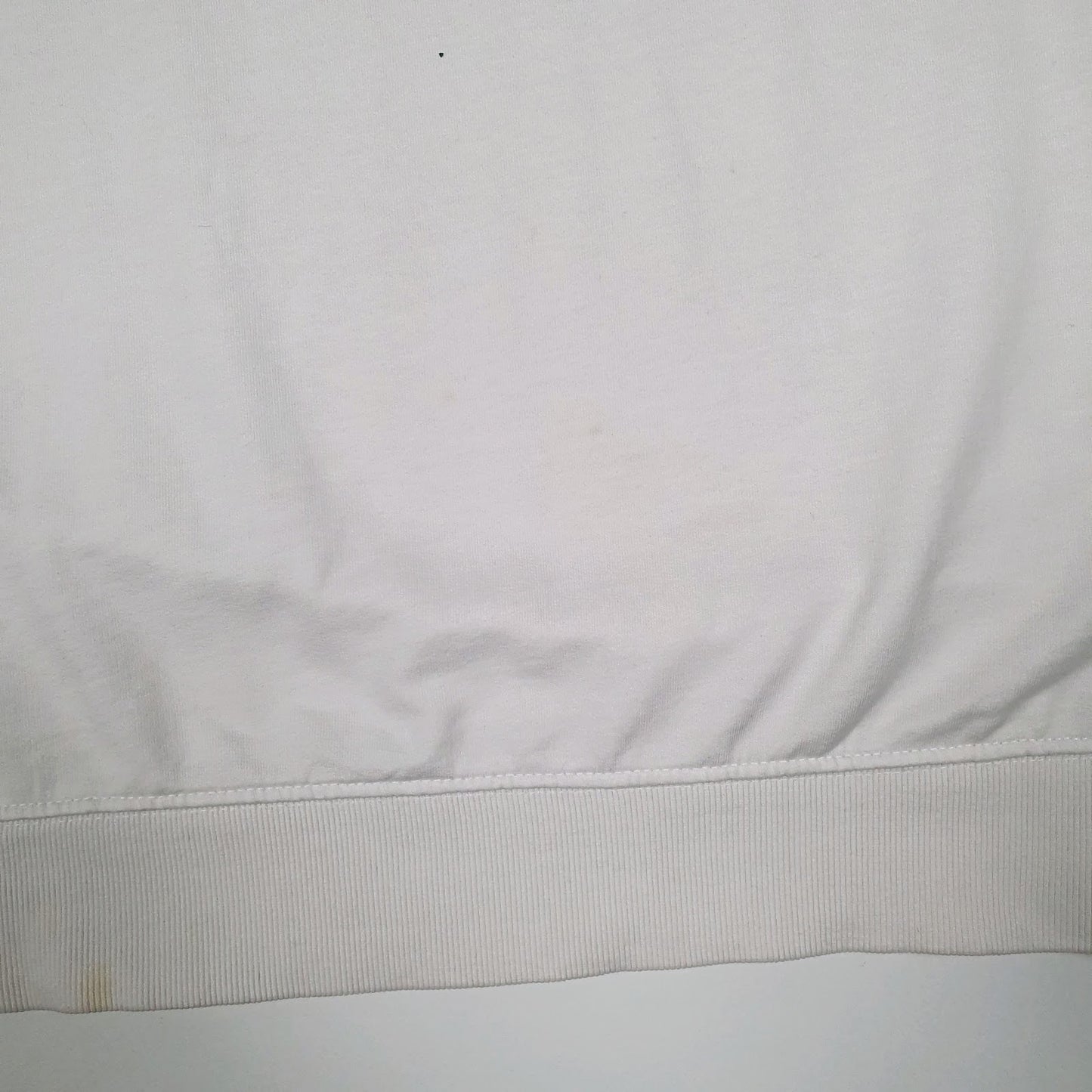 Mens White Everlast Boxing Crewneck Jumper