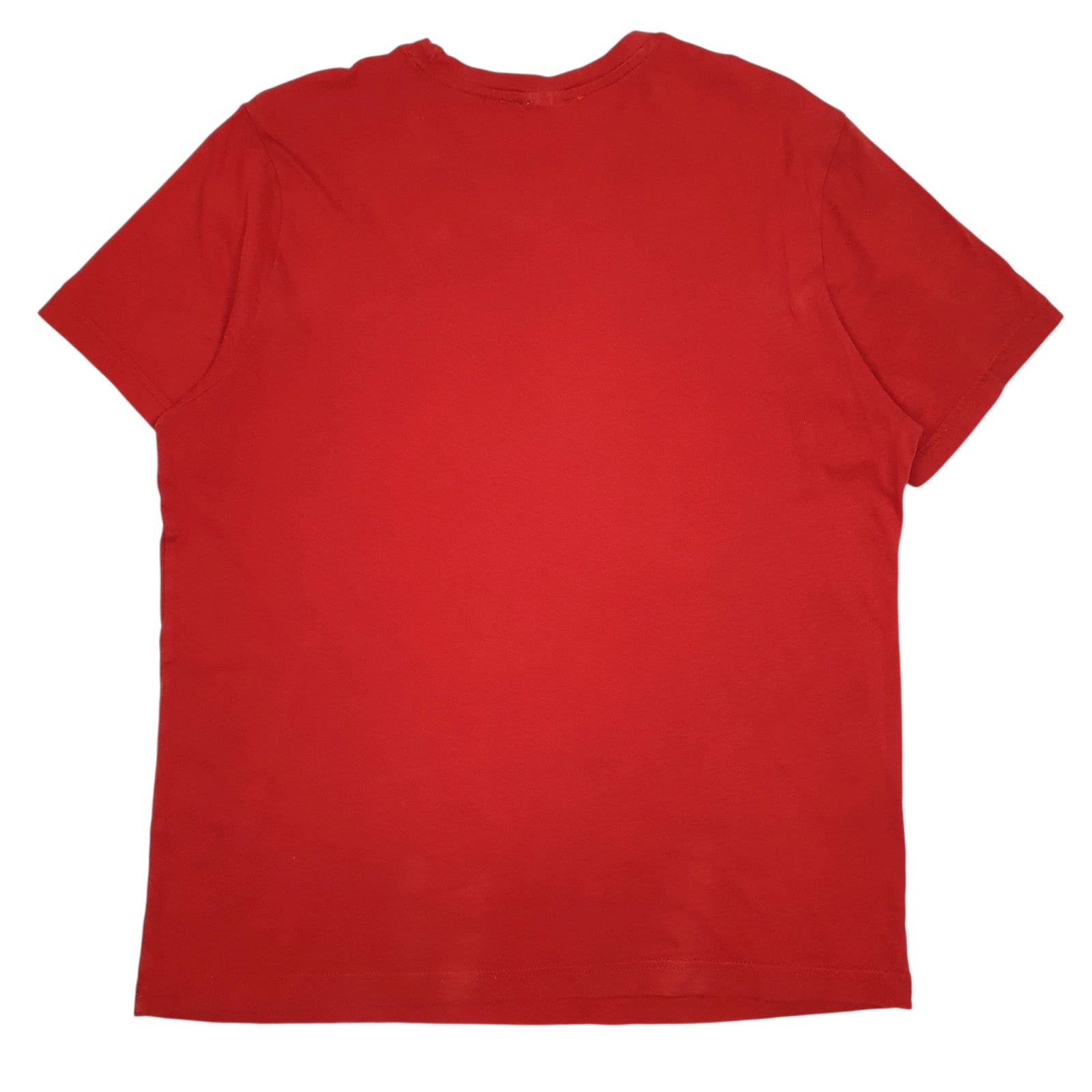 Mens Red Reebok Spellout  T Shirt
