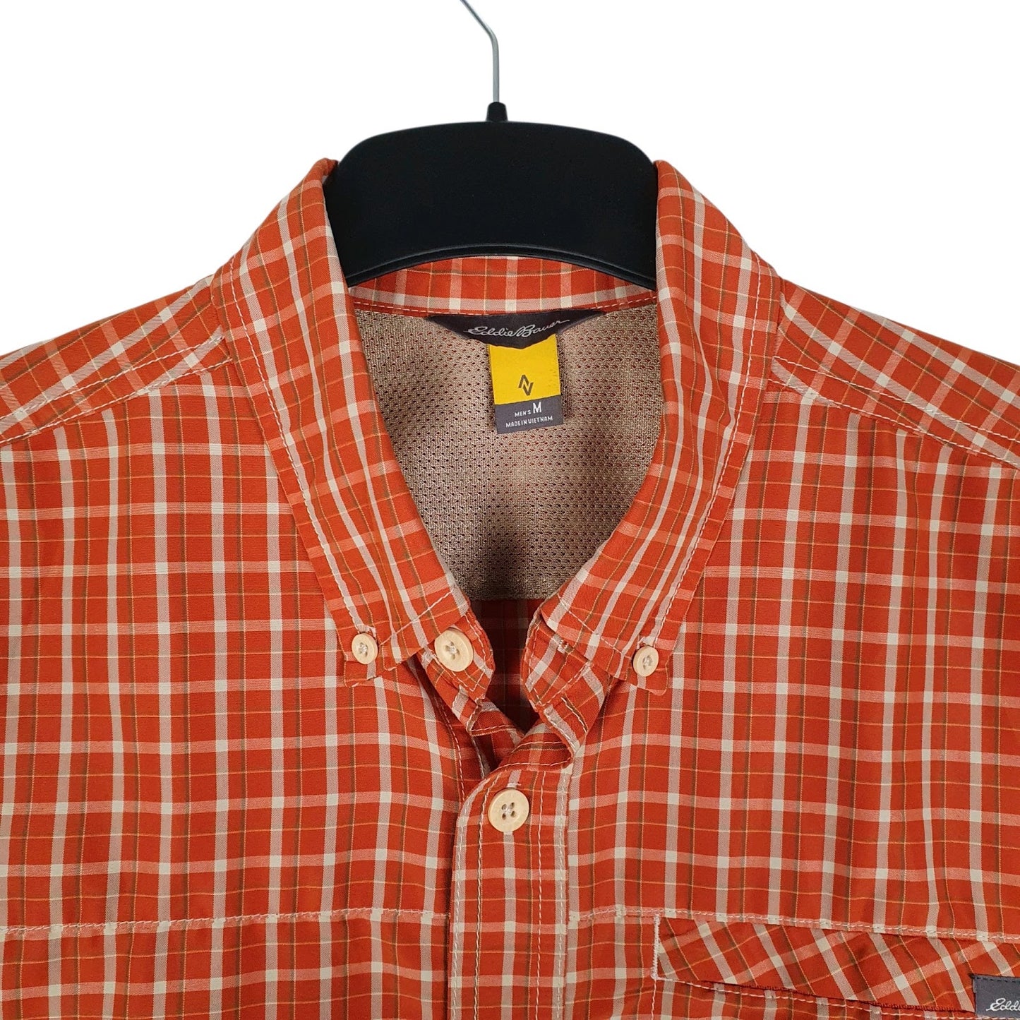 Mens Orange Eddie Bauer   Shirt