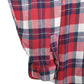 Mens Red L.L.Bean Flannel Made In USA Vintage 90s  Shirt