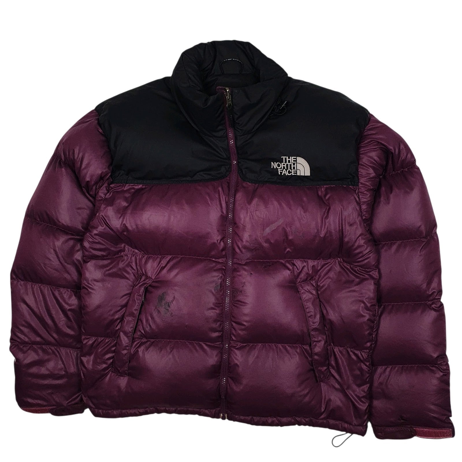 Mens Purple The North Face Nuptse Retro 1996  Coat