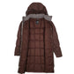 Womens Brown The North Face Longline Parka Trench 600  Coat