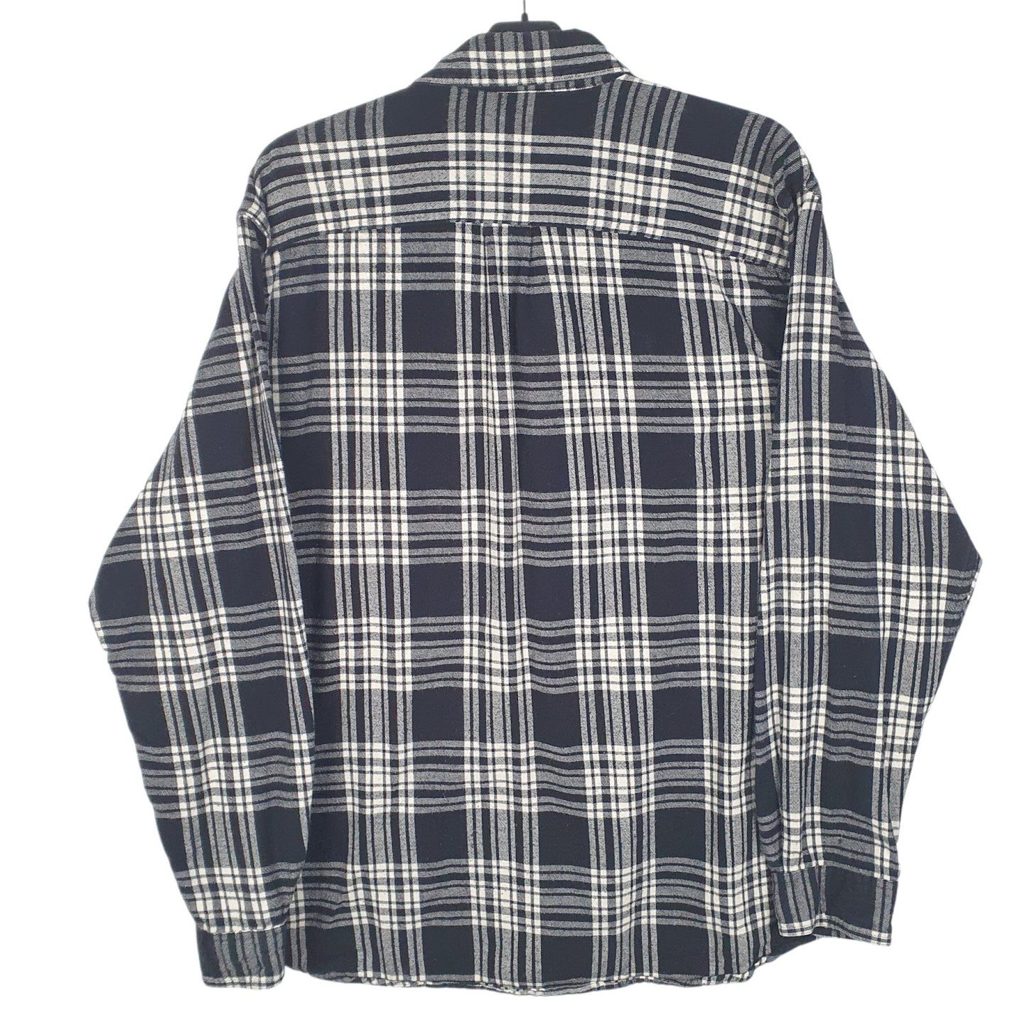 Mens Grey L.L.Bean Flannel  Shirt