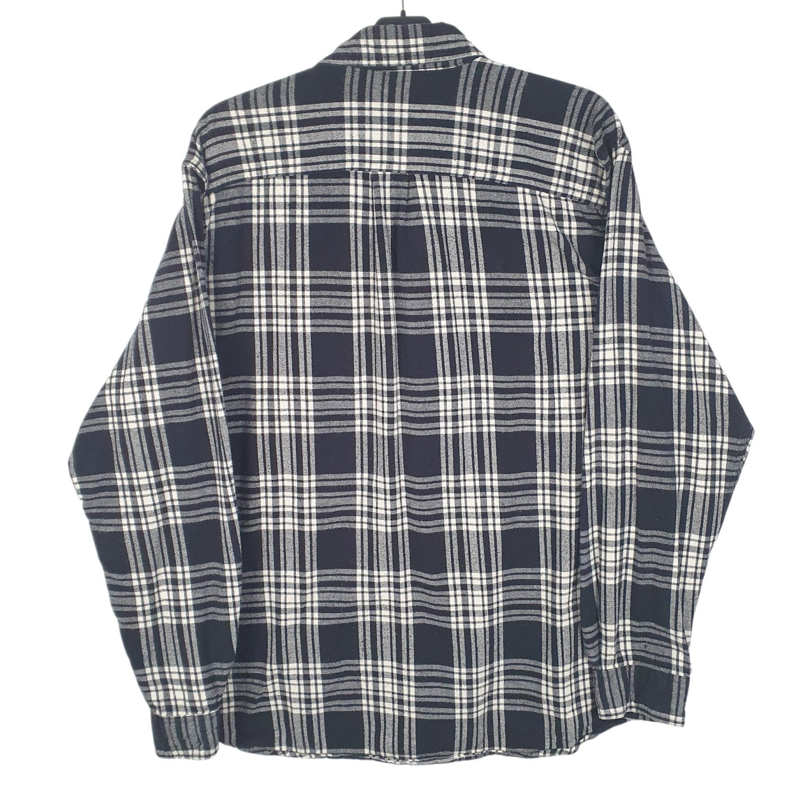 Mens Grey L.L.Bean Flannel  Shirt