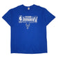 Mens Blue Fruit Of The Loom NBA Short Sleeve T Shirt