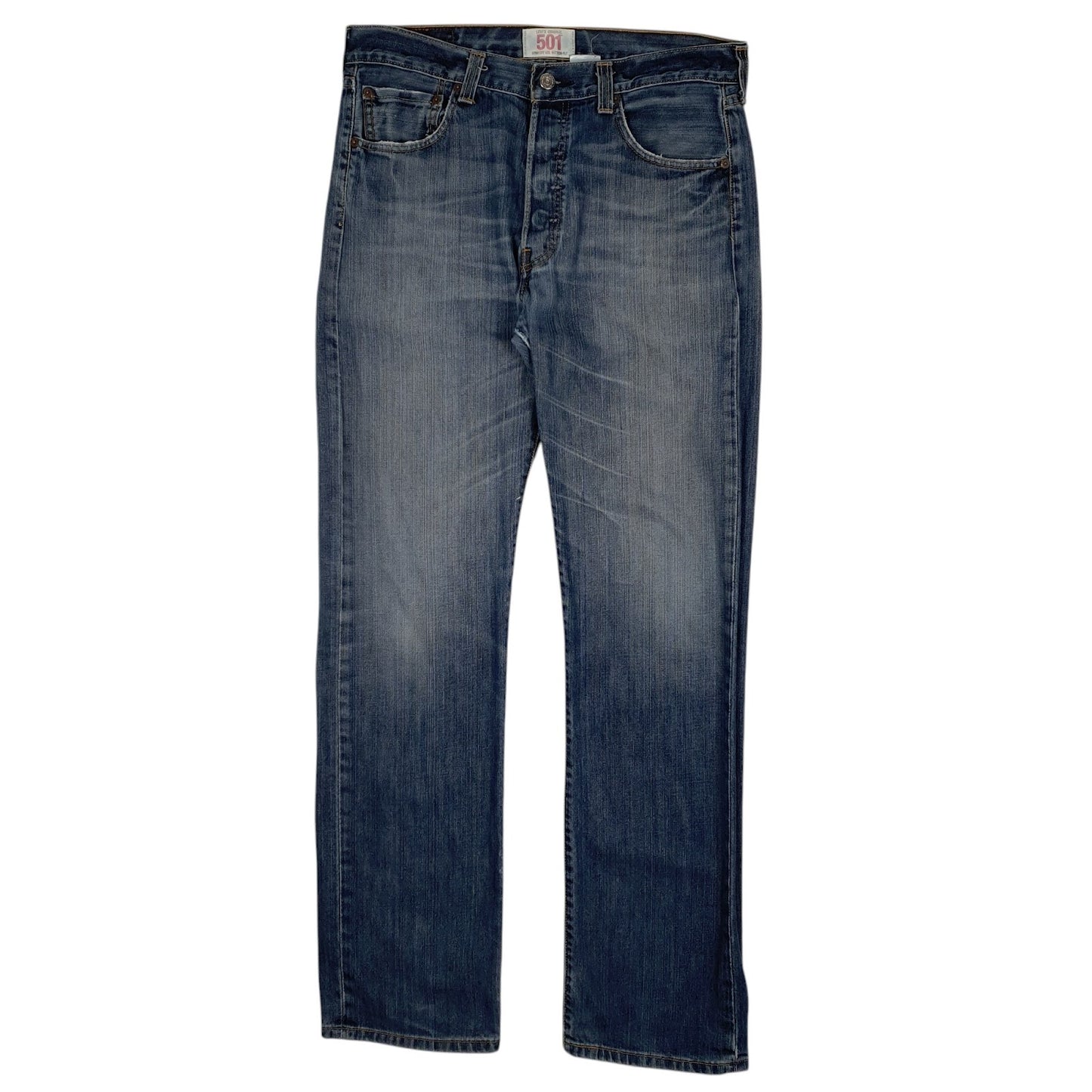 Mens Blue Levis  501 JeansW33 L34