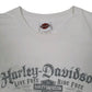 Mens White Harley Davidson Oakland California Motorcycles  T Shirt