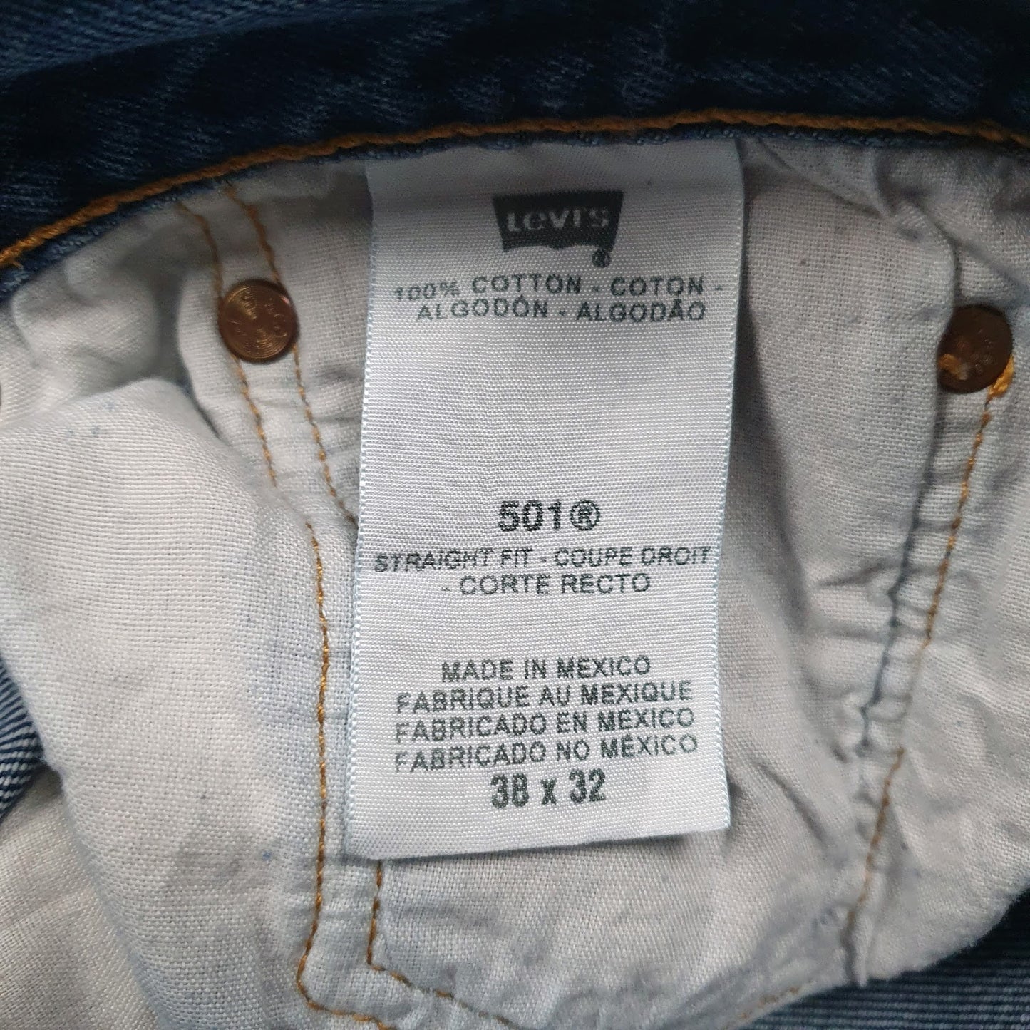 Mens Blue Levis   Jeans
