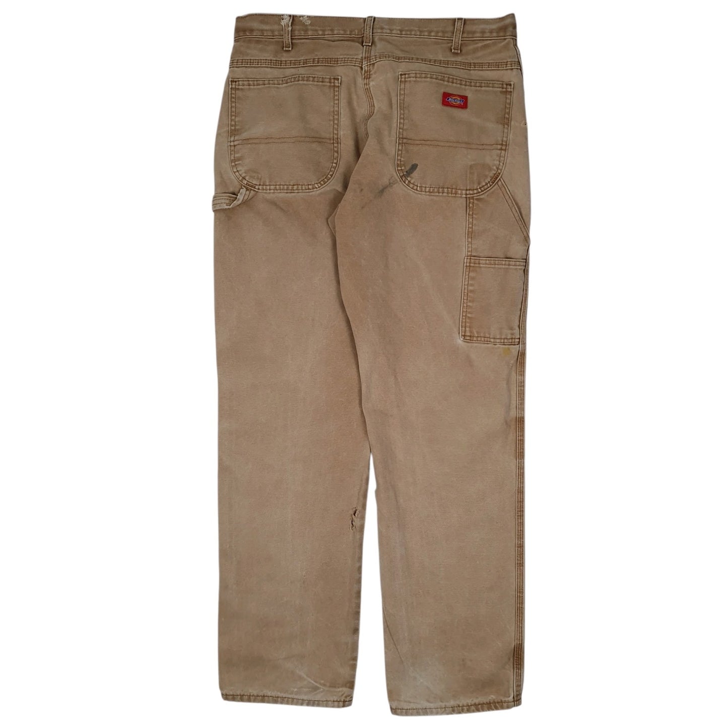 Mens Beige Dickies   Trousers