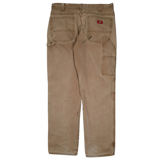 Mens Beige Dickies   Trousers