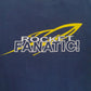 Mens Navy Fruit Of The Loom Rocket Fanatics  T Shirt
