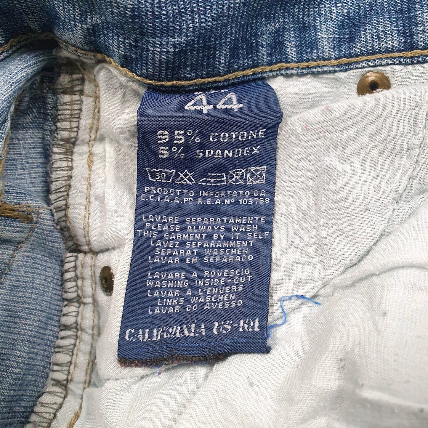 Womens Blue California US-101   Jeans