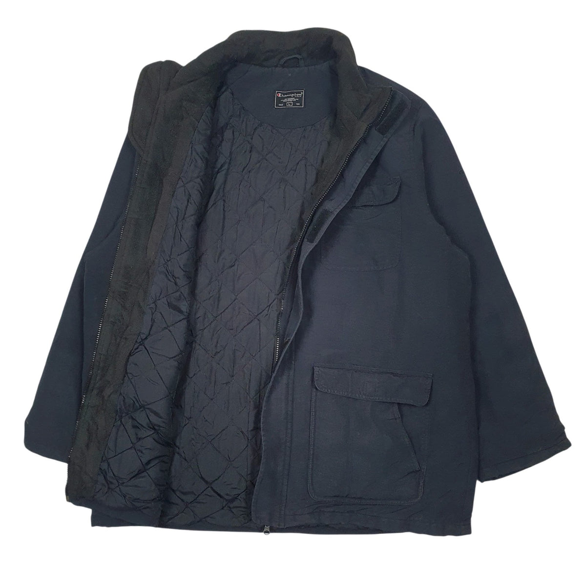 Mens Navy Champion   Coat