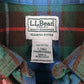 Mens Blue L.L.Bean Flannel  Shirt
