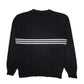 Mens Black Adidas  Crewneck Jumper