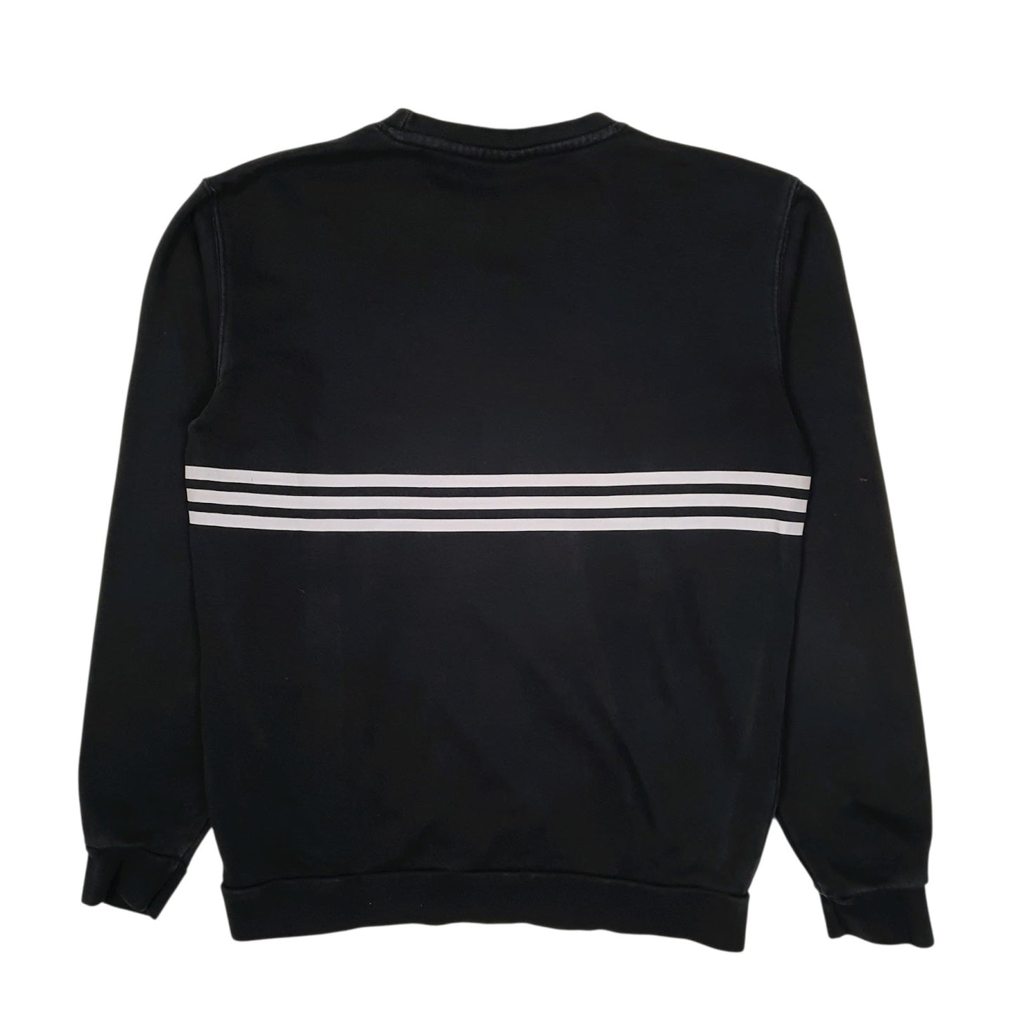 Mens Black Adidas  Crewneck Jumper