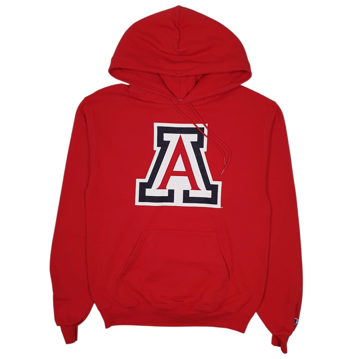 Mens Red Champion University of Arizona Hoodie Jumper