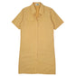 Womens Yellow D.Blue Utility Short Sleeve Dress