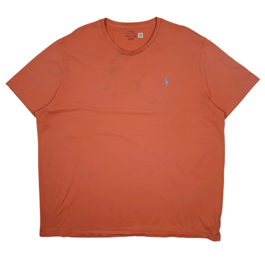 Mens Orange Polo Ralph Lauren  Short Sleeve T Shirt