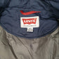 Mens Navy Levis Puffer  Coat