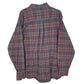 Mens Grey L.L.Bean Flannel  Shirt