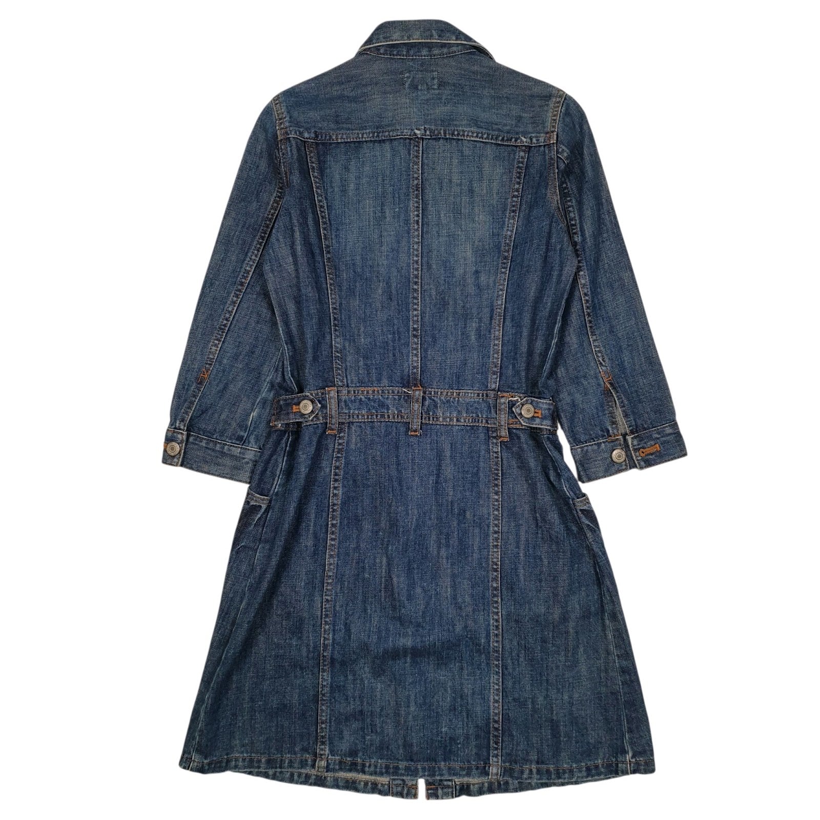 Womens Blue Rope Picnic Trucker  Dress