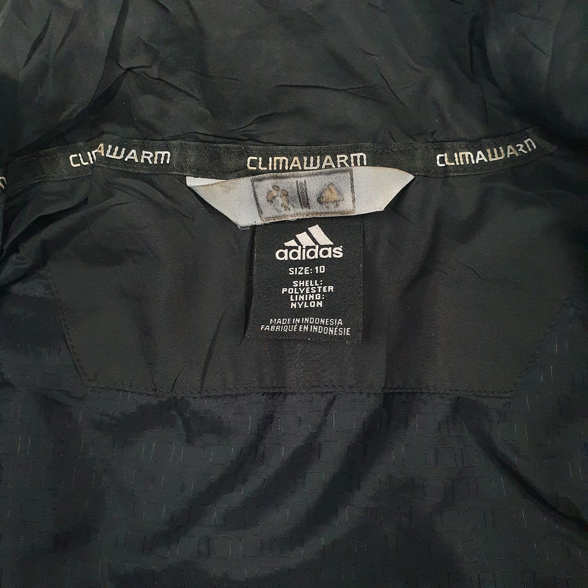 Womens Black Adidas Climawarm Puffer  Coat